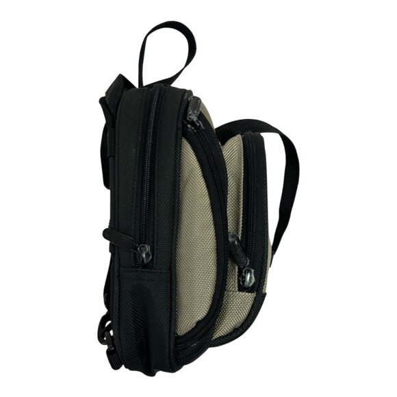 Nintendo Game Boy Advance SP Carrying Case Shoulder Bag Black Gray Early 2000s - Picture 3 of 8